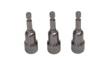 Set chei1/4 hex Total, 3 buc, lungime 65mm, diametru 13mm