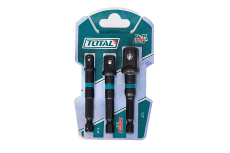 Accesorii scule electrice, Set 3 adaptoare TOTAL  1/4, 3/8,1/2, 2, atomico.ro