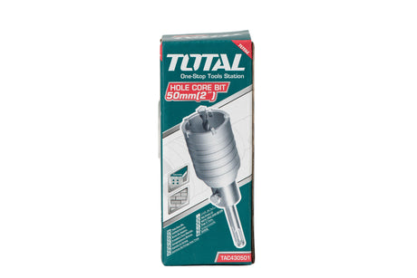 Accesorii scule electrice TOTAL, Burghiu cu carota vidia pentru beton Total - 50mm, 4, atomico.ro