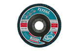 TOTAL - DISC ABRAZIV CU ZIRCONIU 115MMX22MM , P80