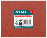 TOTAL - SET 5 BUC HARTIE ABRAZIVA PENTRU SLEFUITOR 145x114mm