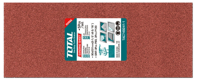 TOTAL - HARTIE ABRAZIVA PENTRU MASINA DE SLEFUIT