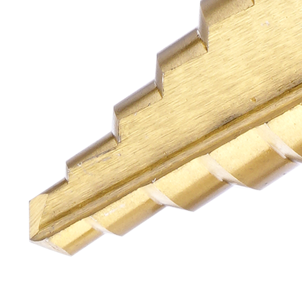 Burghiu in trepte TOTAL 6–38 mm, HSS 4341, finisaj titan, pentru metal, 5, atomico.ro