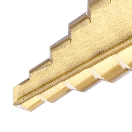Scule TOTAL, Burghiu in trepte TOTAL 6–38 mm, HSS 4341, finisaj titan, pentru metal, 5, atomico.ro