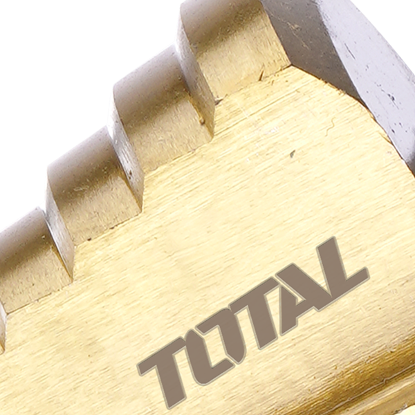 Burghiu in trepte TOTAL 6–38 mm, HSS 4341, finisaj titan, pentru metal, 4, atomico.ro