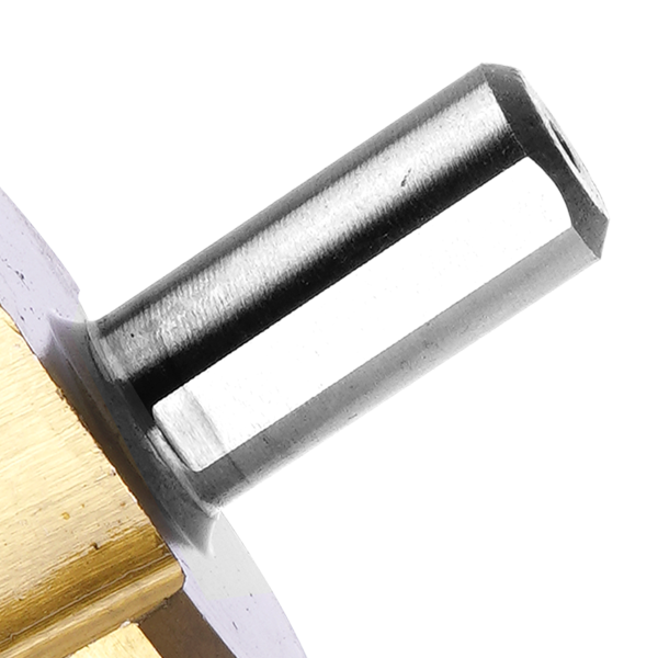Burghiu in trepte TOTAL 6–38 mm, HSS 4341, finisaj titan, pentru metal, 2, atomico.ro