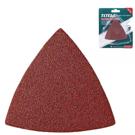 Accesorii scule electrice TOTAL, Hartie abraziva delta Total, 80mm P40,P60,P80,P120, atomico.ro