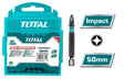 TOTAL - SET 10 BITI DE IMPACT PH2X50MM