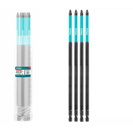 Accesorii scule electrice TOTAL, Set 10 biti de impact TOTAL PH2x200mm, 2, atomico.ro