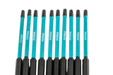 TOTAL - SET 10 BITI DE IMPACT PENTRU SURUBELNITA,250MM