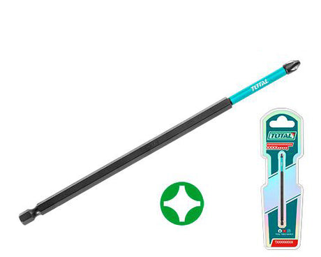 Scule TOTAL, Bit lung TOTAL PH2 150 mm, S2, pentru surubelnita cu impact, 1, atomico.ro