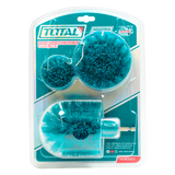 Set perii curatare TOTAL 3 piese, duritate medie, prindere 1/4" HEX, 51 mm si 89 mm
