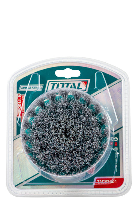 Accesorii scule electrice TOTAL, Perie moale Total pentru bormasina, 75mm, 3, atomico.ro