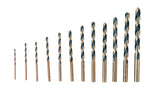 TOTAL - SET BURGHIU PENTRU METAL HSS 12 BUC