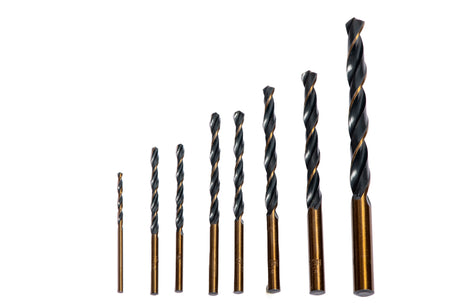 Accesorii scule electrice TOTAL, Set burghiu pentru metal Total - HSS 8 buc, 2, atomico.ro
