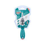Set surubelnita cu clichet TOTAL 8 piese, biți PH, SL, Torx