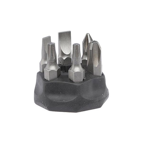 Surubelnite, Set surubelnita cu clichet TOTAL 8 piese, biți PH, SL, Torx, 3, atomico.ro