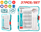 Set surubelnite de precizie Total - 37 buc.