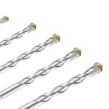 Set 5 burghie zidarie TOTAL HEX, 4–10 mm, pentru beton si caramida
