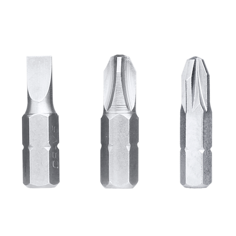 Scule TOTAL, Set burghie si biti TOTAL 19 piese, HSS metal, zidarie, biti 25 mm, 2, atomico.ro