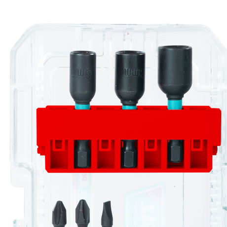 Scule TOTAL, Set biti impact TOTAL 31 piese, 25/50/89 mm, piulite magnetice, suport inclus, 2, atomico.ro