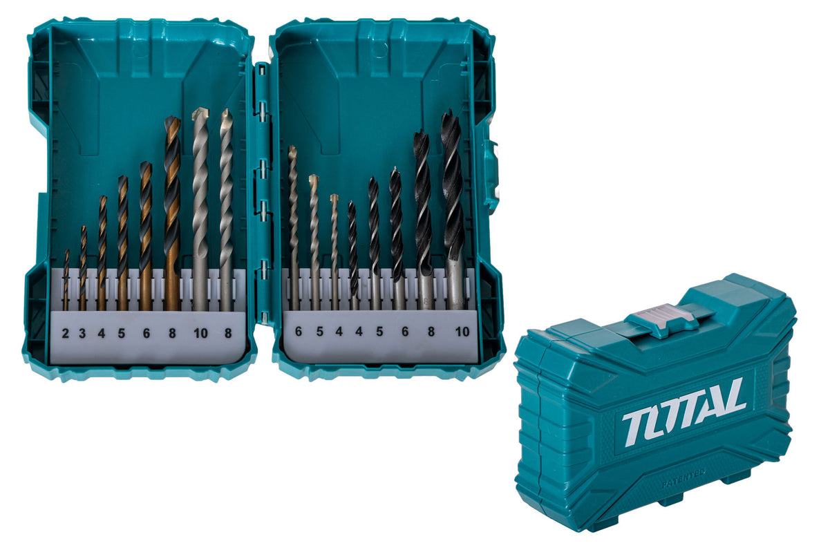 Set burghie TOTAL pentru metal/beton/lemn 16 buc, 4, atomico.ro