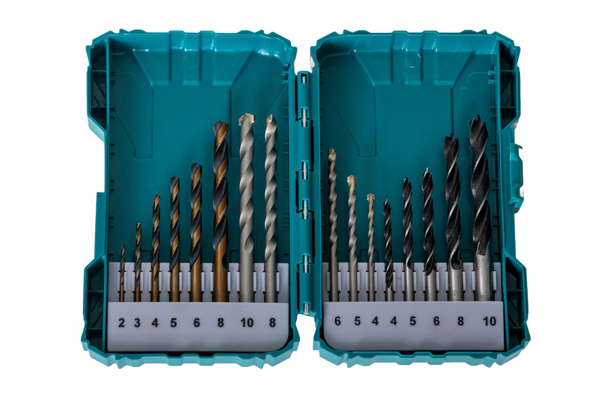 Set burghie TOTAL pentru metal/beton/lemn 16 buc, 1, atomico.ro