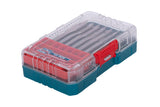 Set 12 buc. burghie plate pentru lemn TOTAL, 8–32 mm, tija hex 1/4"