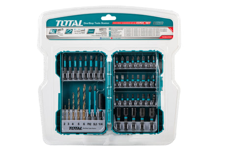 Accesorii scule electrice TOTAL, Set 45 biti de impact pentru surubelnita TOTAL, 4, atomico.ro