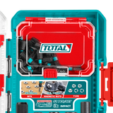 Set biti impact TOTAL 51 piese, 25 mm si 50 mm, piulite magnetice, suport cu eliberare rapida
