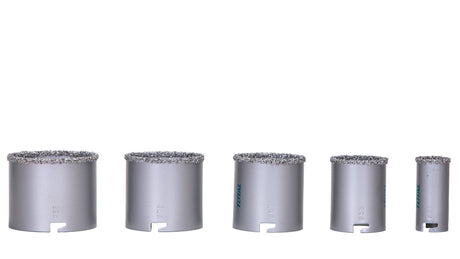 Accesorii scule electrice TOTAL, Set carote TOTAL pentru zidarie 33mm, 53mm, 67mm, 73mm, 83mm, 2, atomico.ro