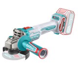 Polizor unghiular TOTAL 125mm, 20V – motor Brushless, protectie la suprasarcina (nu include acumulator si incarcator))