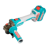 Polizor unghiular TOTAL 115 mm, 42V, 1080W, brushless (INCLUDE 2 ACUMULATORI, 1 INCARCATOR)