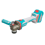 Polizor unghiular TOTAL 115 mm, 42V, 1280W, brushless (INCLUDE 2 ACUMULATORI, 1 INCARCATOR)