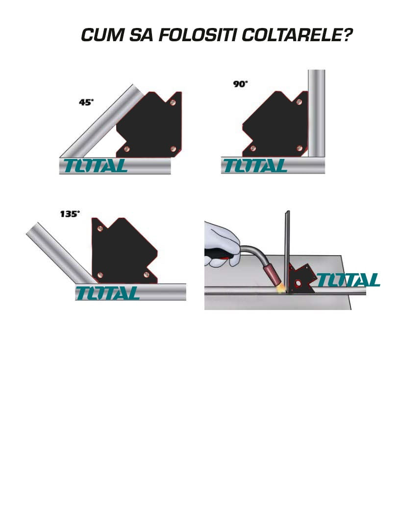 TOTAL - Coltare magnetice pentru sudura 3 45,90, 1, atomico.ro