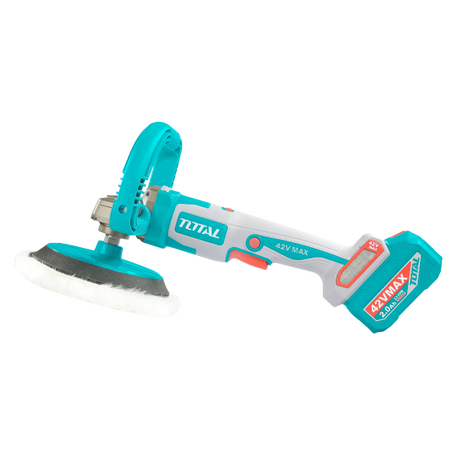 Masini de lustruit si polisat, Masina de polisat TOTAL 42V, 180 mm, brushless, cu 2 acumulatori 2.0Ah si incarcator, 2, atomico.ro