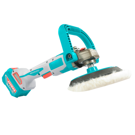 Masini de lustruit si polisat, Masina de polisat TOTAL 42V, 180 mm, brushless, cu 2 acumulatori 2.0Ah si incarcator, 5, atomico.ro