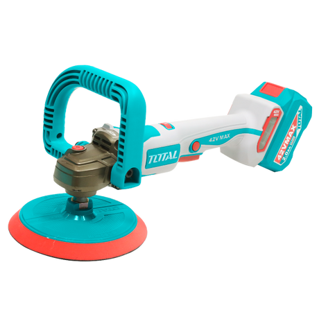Masini de lustruit si polisat, Masina de polisat TOTAL 42V, 180 mm, brushless, cu 2 acumulatori 2.0Ah si incarcator, 7, atomico.ro