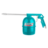 Kit pentru vopsit TOTAL 5 piese, cu pistol vopsit, pistol suflare, pistol spalare, pistol umflat roti si furtun spiralat 4 m
