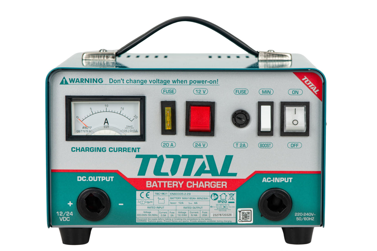Redresor auto TOTAL - 12-24V, 12A, 2, atomico.ro