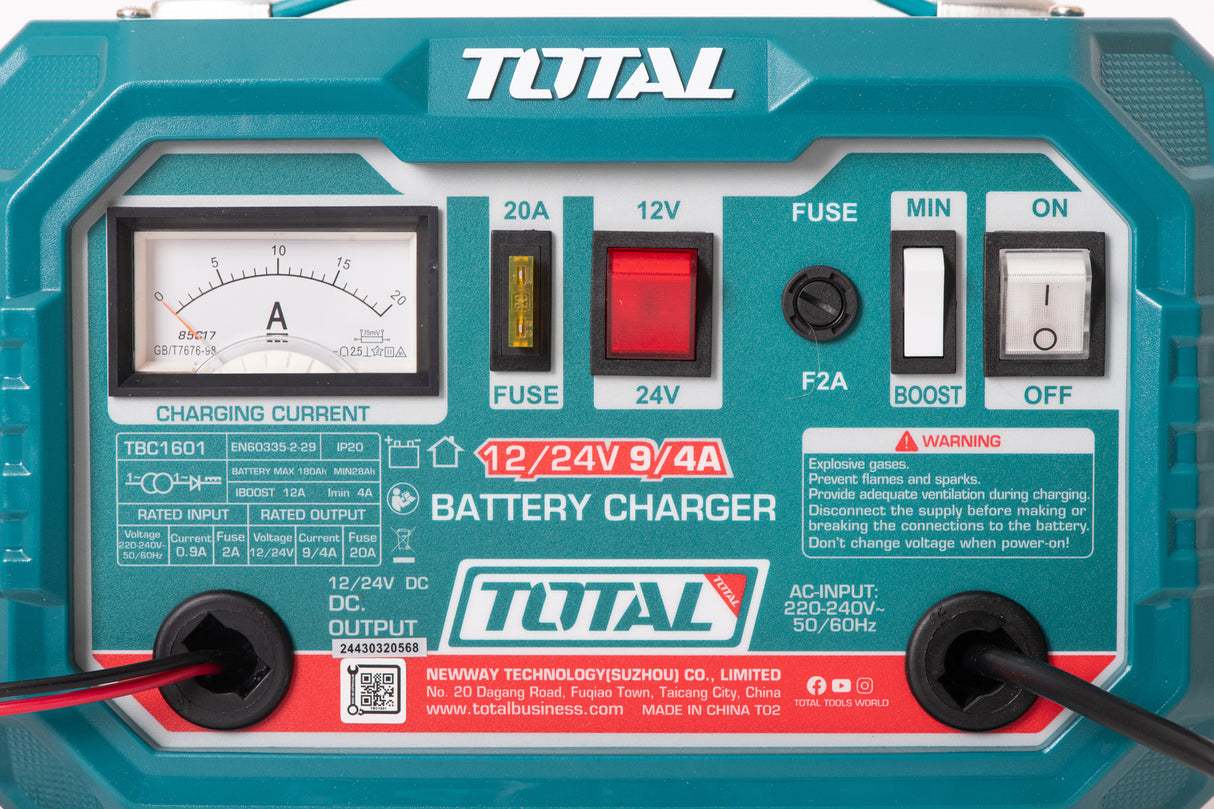 Redresor auto TOTAL - 12-24V, 12A, 6, atomico.ro
