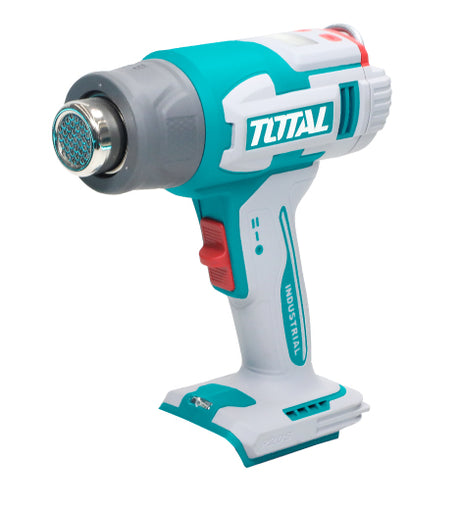 Scule si utilaje constructii, Suflanta aer cald TOTAL 20V, 550°C, debit 200 l/min, display LCD, accesorii incluse (contine 1 acumulator si 1 incarcator), 2, atomico.ro