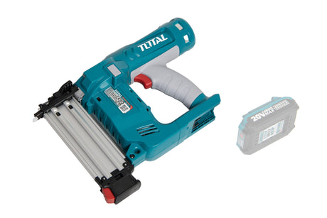 Scule electrice, Pistol pentru cuie cu acumulator TOTAL Industrial, 20V nu include incarcator si acumulator, 1, atomico.ro