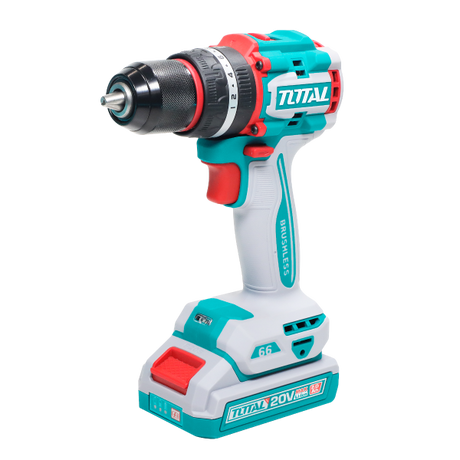 Scule TOTAL, Kit Combo TOTAL 20V, Masina de gaurit cu impact si Masina de insurubat cu impact (include 2 acumulatori si 1 incarcator), 2, atomico.ro