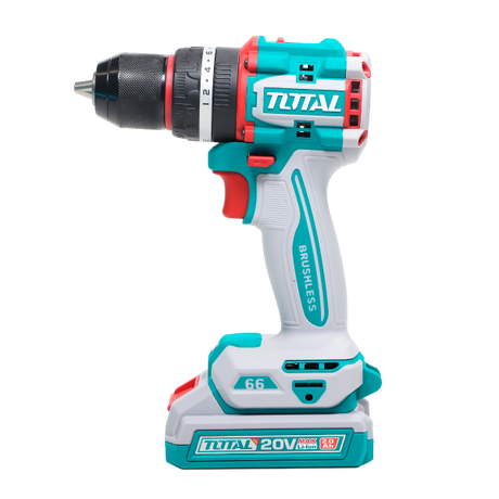 Scule TOTAL, Kit Combo TOTAL 20V, Masina de gaurit cu impact si Masina de insurubat cu impact (include 2 acumulatori si 1 incarcator), 5, atomico.ro