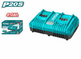 TOTAL - INCARCATOR BATERIE 20V - 220-240V50/60Hz