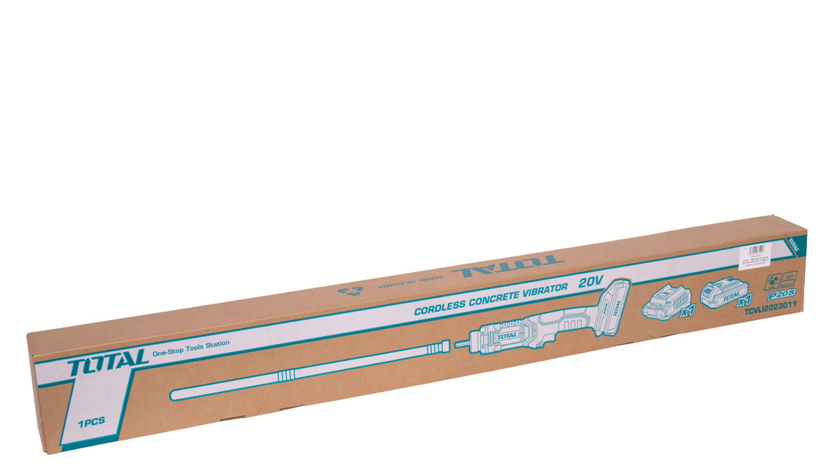 Vibrator de beton TOTAL pe acumulatori 20V  2.0Ah INCLUDE ACUMULATOR SI INCARCATOR, 2, atomico.ro