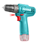 Masina de gaurit cu acumulator TOTAL 12V, 1.5Ah Li-Ion, LED, USB Type-C