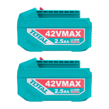 Set TOTAL 2 acumulatori 42V 2.5Ah si incarcator, Li-Ion