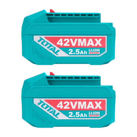 Toate produsele, Set TOTAL 2 acumulatori 42V 2.5Ah si incarcator, Li-Ion, 5, atomico.ro
